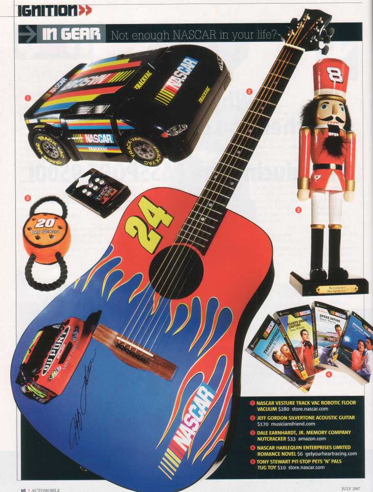 More NASCAR collectibles